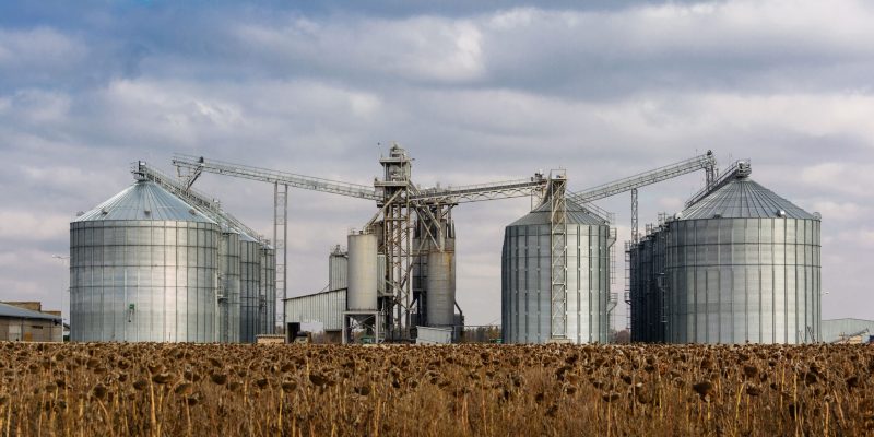 USA SUNFLOWER Field Grain Bins scaled 1